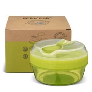 Caja para Snack doble con enfriador y cubiertos - Lima