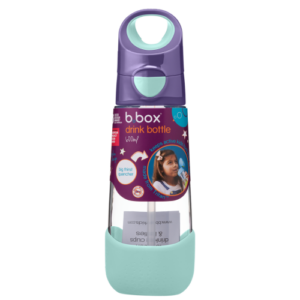Botella tritán con pajita 600ml B.Box - Lilac Pop