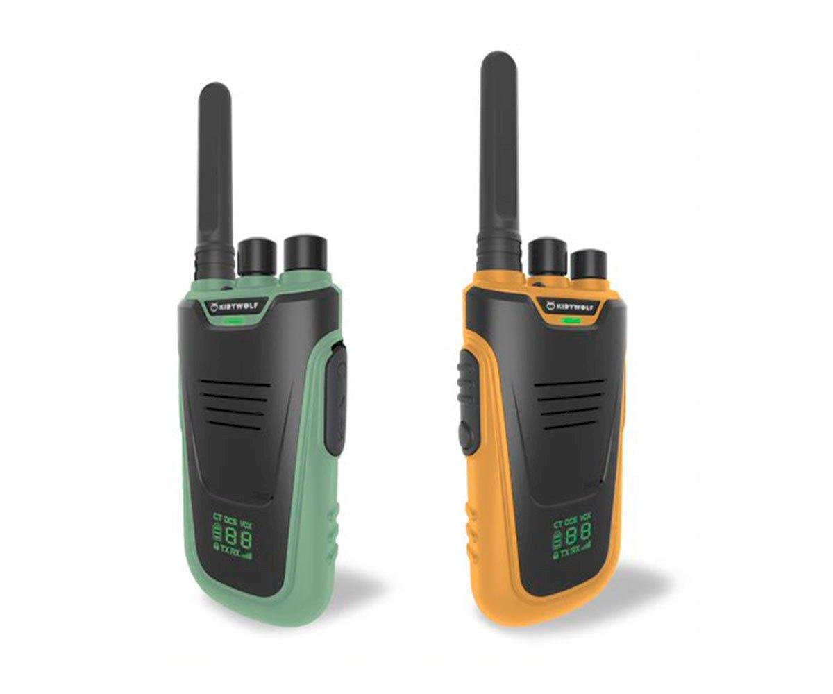 Walkie Talkie - Verde y Amarillo - Kidytalk