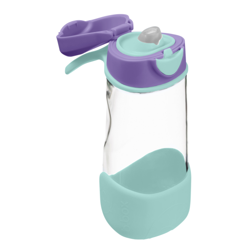 Botella Tritán con boquilla y asa 450ml B.Box - Lilac Pop