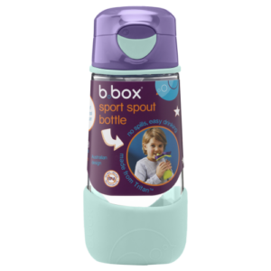 Botella Tritán con boquilla y asa 450ml B.Box - Lilac Pop