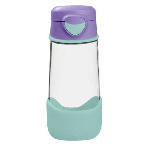 Botella Tritán con boquilla y asa 450ml B.Box - Lilac Pop