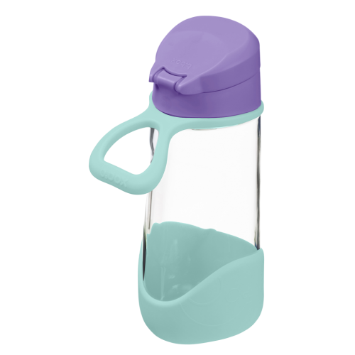 Botella Tritán con boquilla y asa 450ml B.Box - Lilac Pop