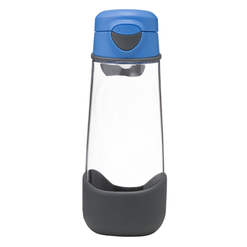 Botella tritán con boquilla y asa 600ml B.Box - Blue Slate