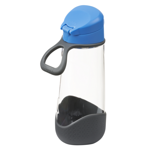 Botella tritán con boquilla y asa 600ml B.Box - Blue Slate