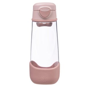 Botella tritán con boquilla y asa 600ml B.Box - Blush Crush