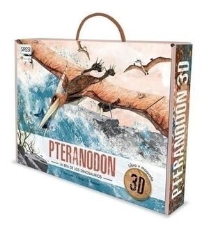 Puzzle 3D y Libro - Pteranodon