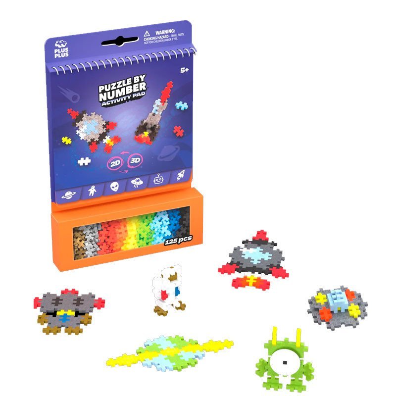 Plus-Plus Puzzle by Number Espacio