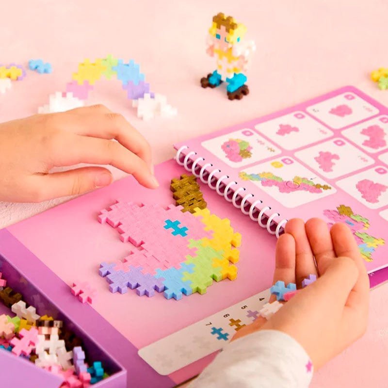 Plus-Plus Puzzle by Number Unicornios