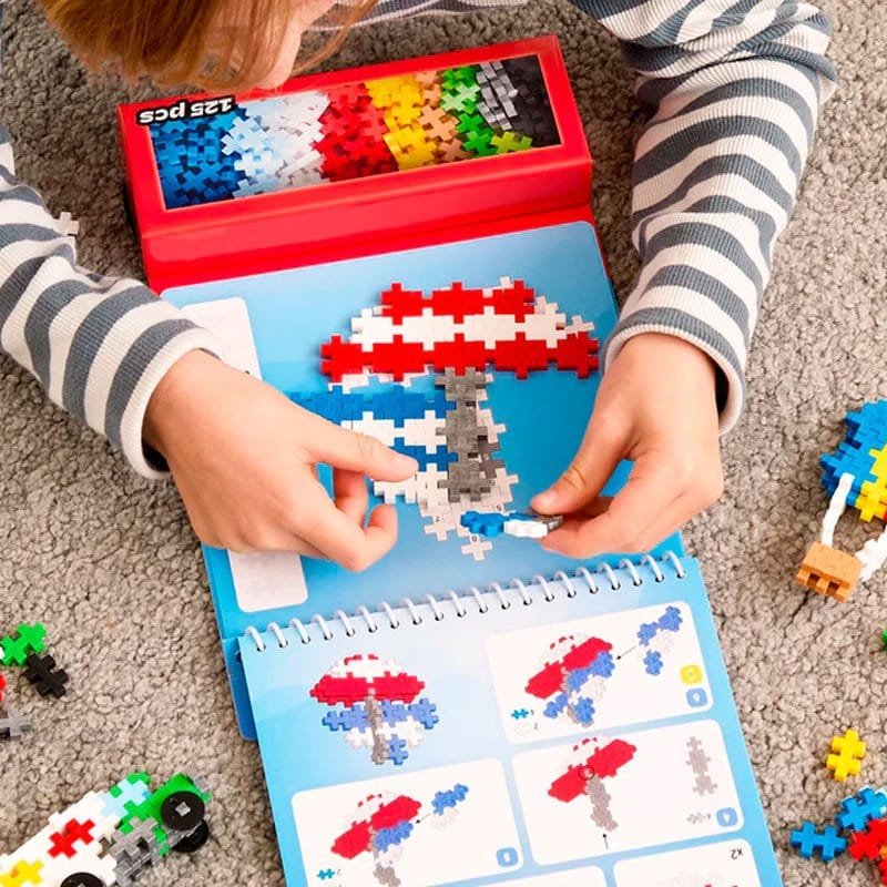 Plus-Plus Puzzle by Number transportes