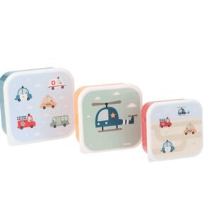 3 Cajas Almuerzo - City cars