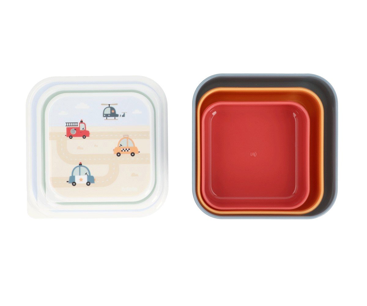 3 Cajas Almuerzo - City cars