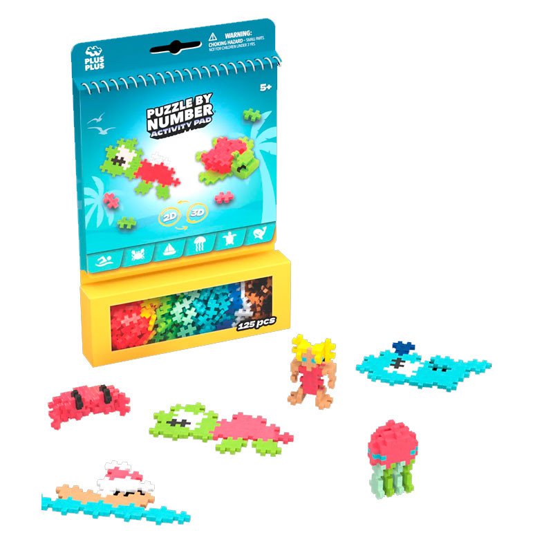 Plus-Plus Puzzle by Number - Animales