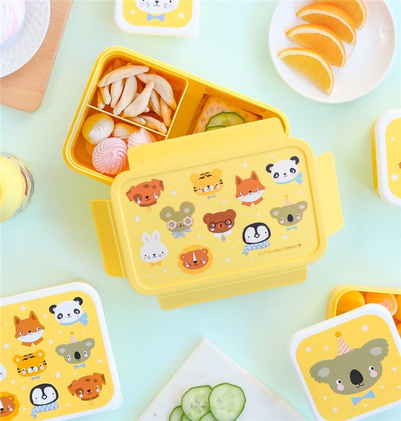 Caja Almuerzo Bento - Animales
