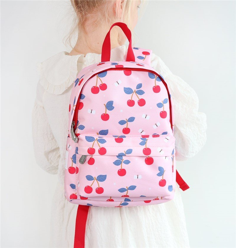 Mochila Infantil - Cerezas