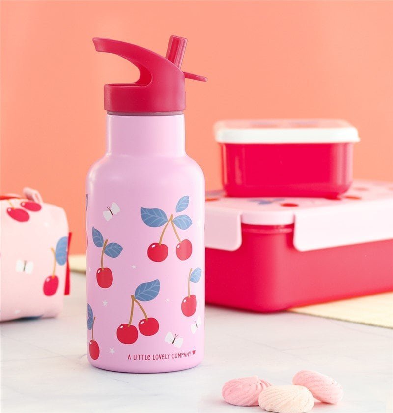Botella Acero 350ML - Cerezas