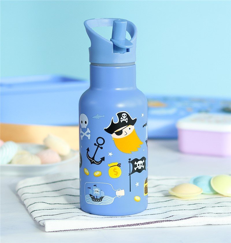 Botella Acero 350ML - Piratas