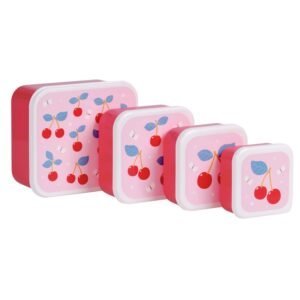 Set 4 cajas snack - Cerezas