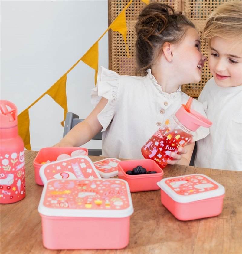 Set 4 cajas snack - Fun