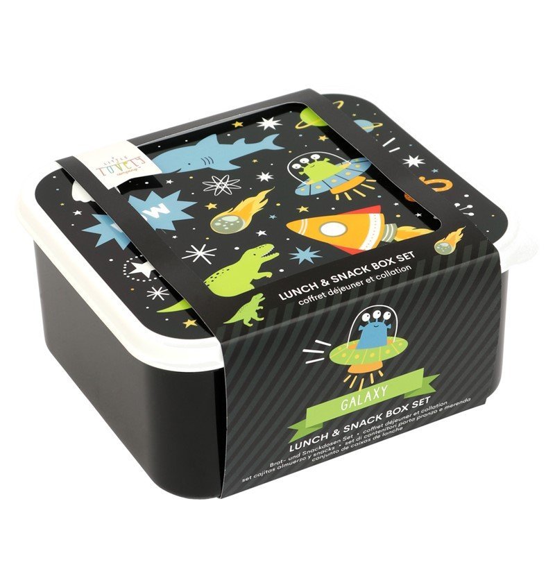 Set 4 cajas snack - Galaxia