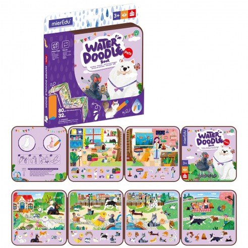 LIBRO DIBUJOS MÁGICOS - MASCOTAS