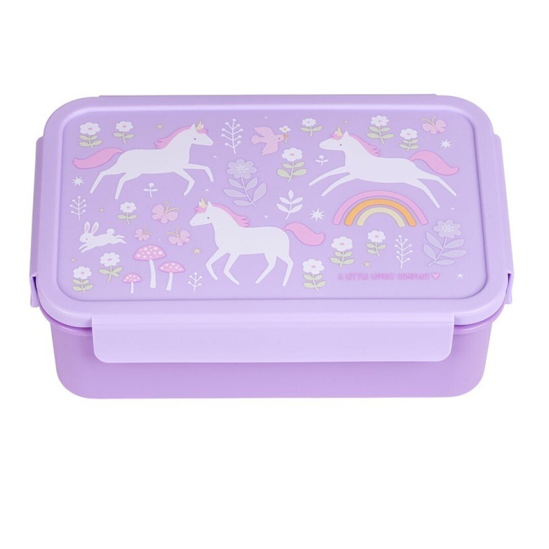 Caja Almuerzo Bento - Unicornios