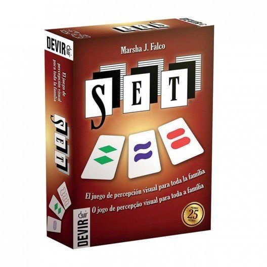 SET - juego de cartas de percepción visual